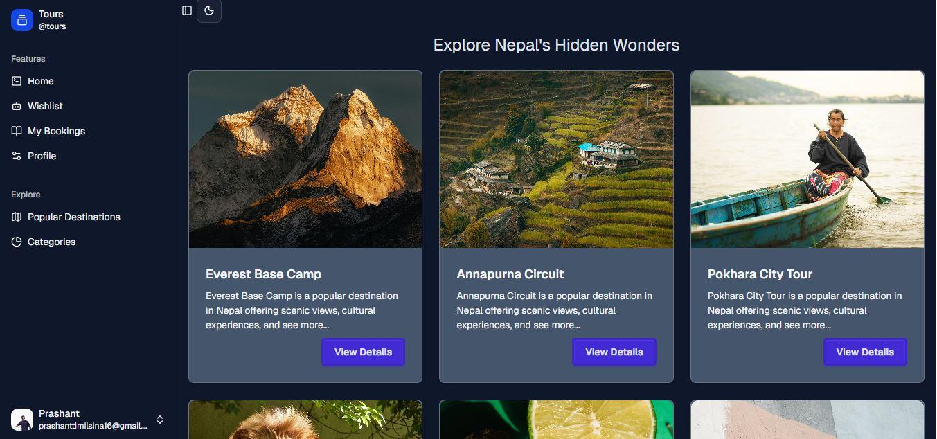 Tour Web App